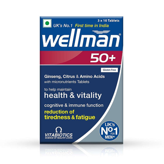 Wellman 50+ Multivitamin | Men’s Health 50+ Support