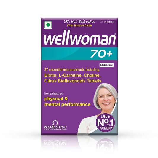 Wellwoman 70+ Multivitamins For Women Over Age 70 Years