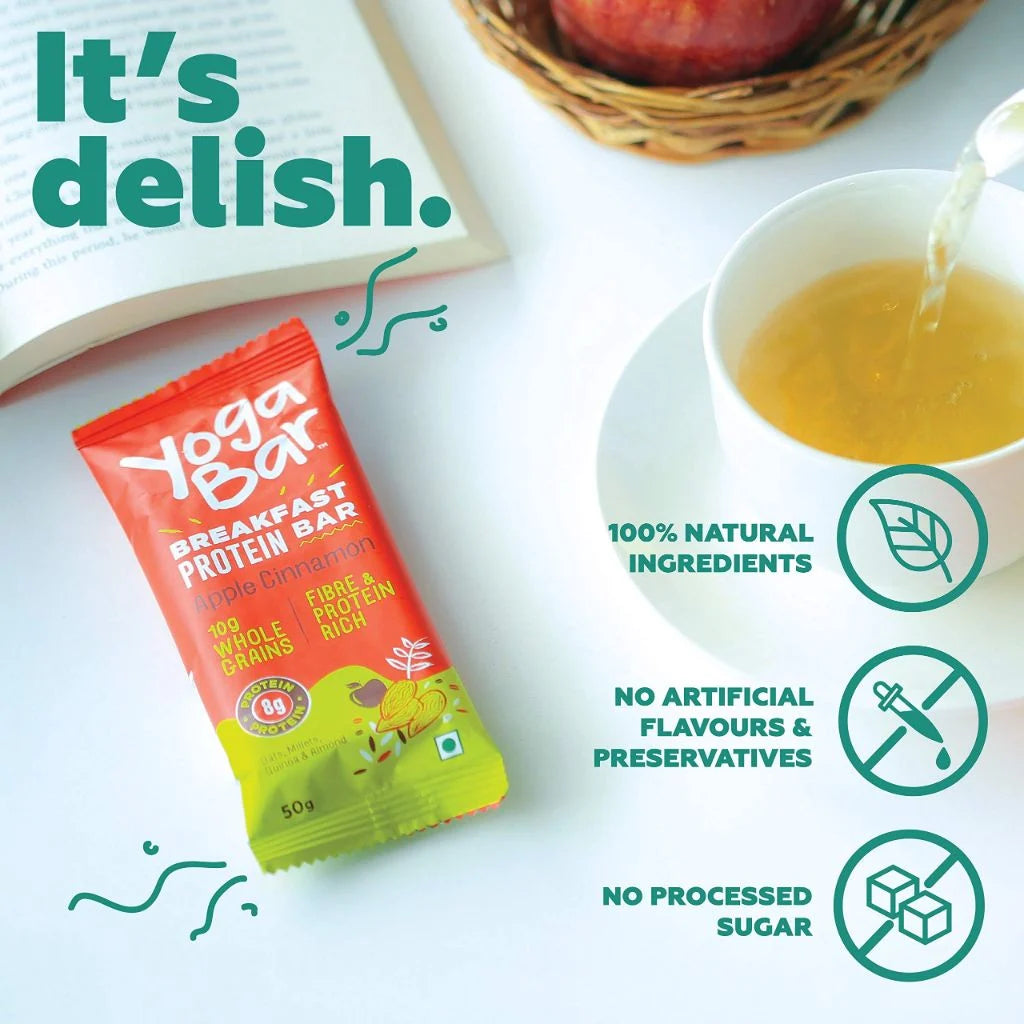 YogaBar Breakfast Protein Bars | Nutritious & On-the-Go