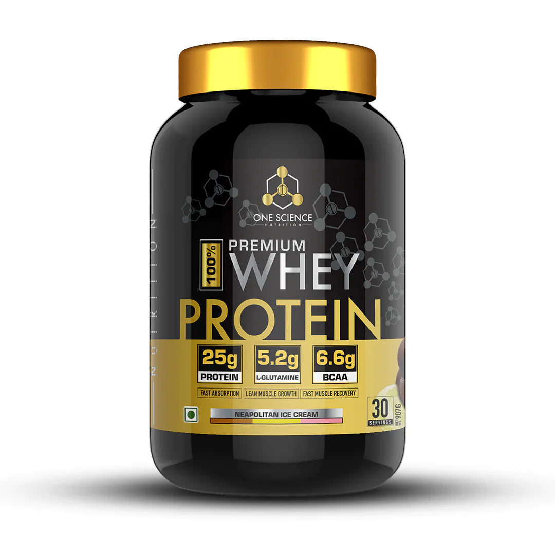 One Science 100% Premium Whey Protein 2 LB