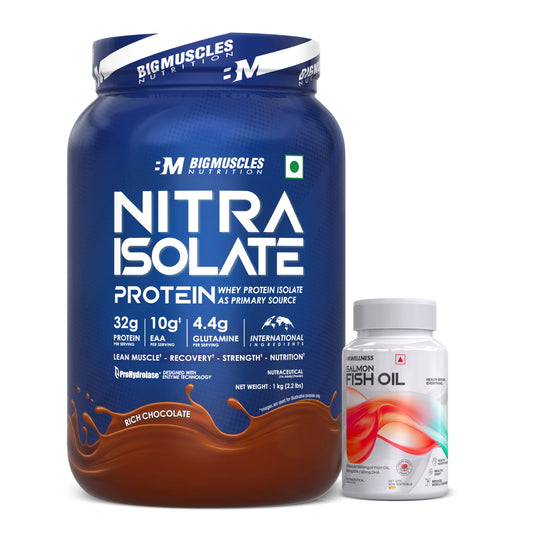 Bigmuscles Nitra Isolate + Fish Oil