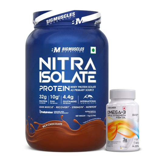 Bigmuscles Nitra Isolate + Fish Oil