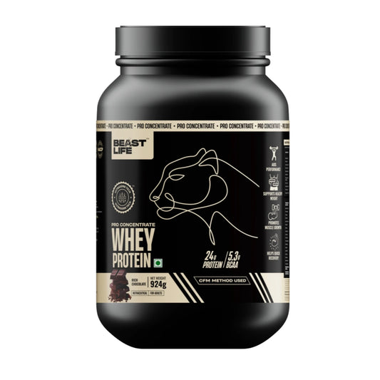 BeastLife Pro Concentrate Whey | 24g Protein & Ultrasorb Tech
