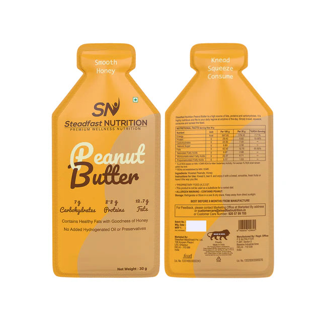 steadfast nutrition Honey Peanut Butter - Smooth