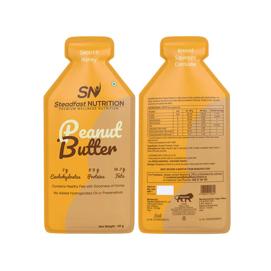 steadfast nutrition Honey Peanut Butter - Smooth