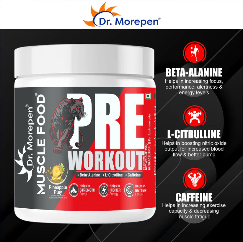 Dr. Morepen Muscle Food Pre-Workout