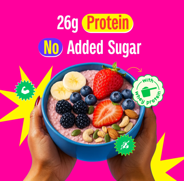 YogaBar 26g High Protein Oats Fruit & Nut