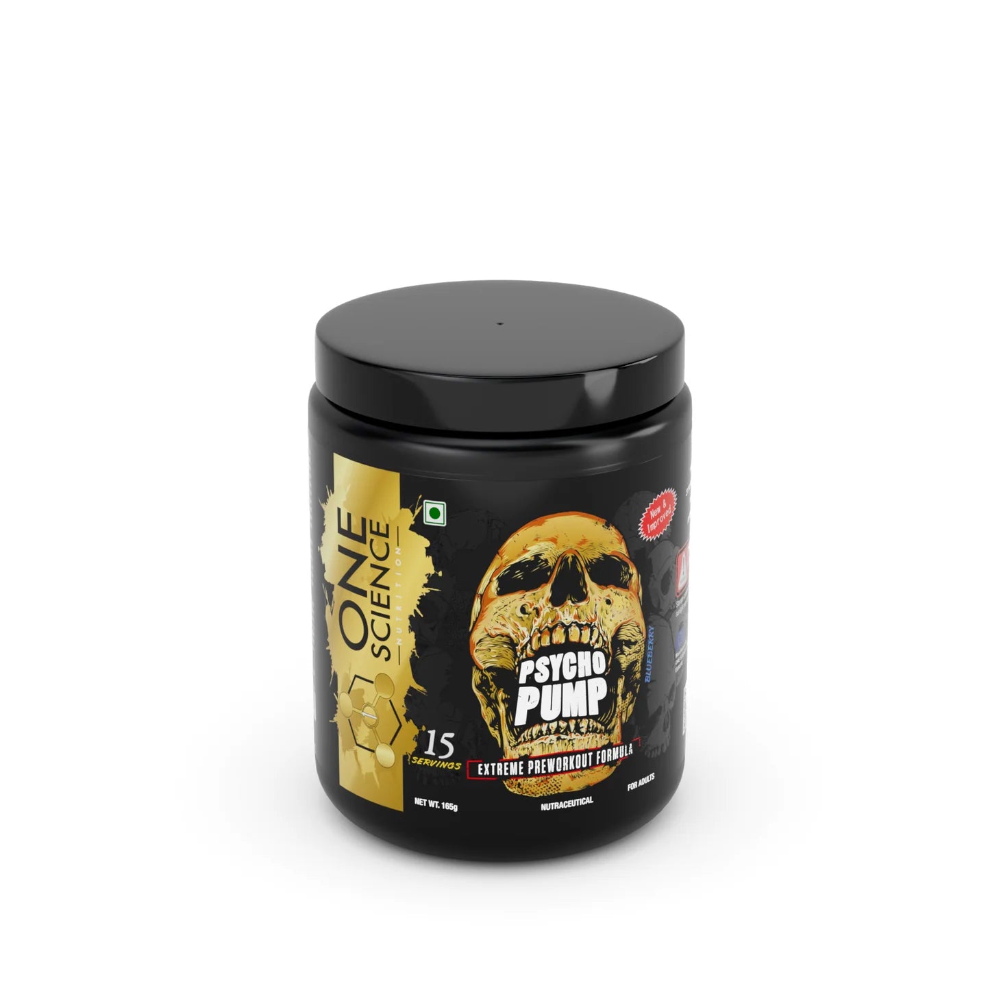 One Science Psycho Pump - Extreme Pre-Workout Formula 165g (15 SV)
