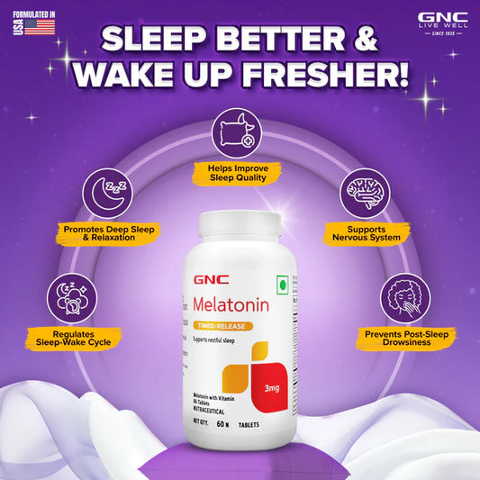GNC Melatonin With Vitamin B6