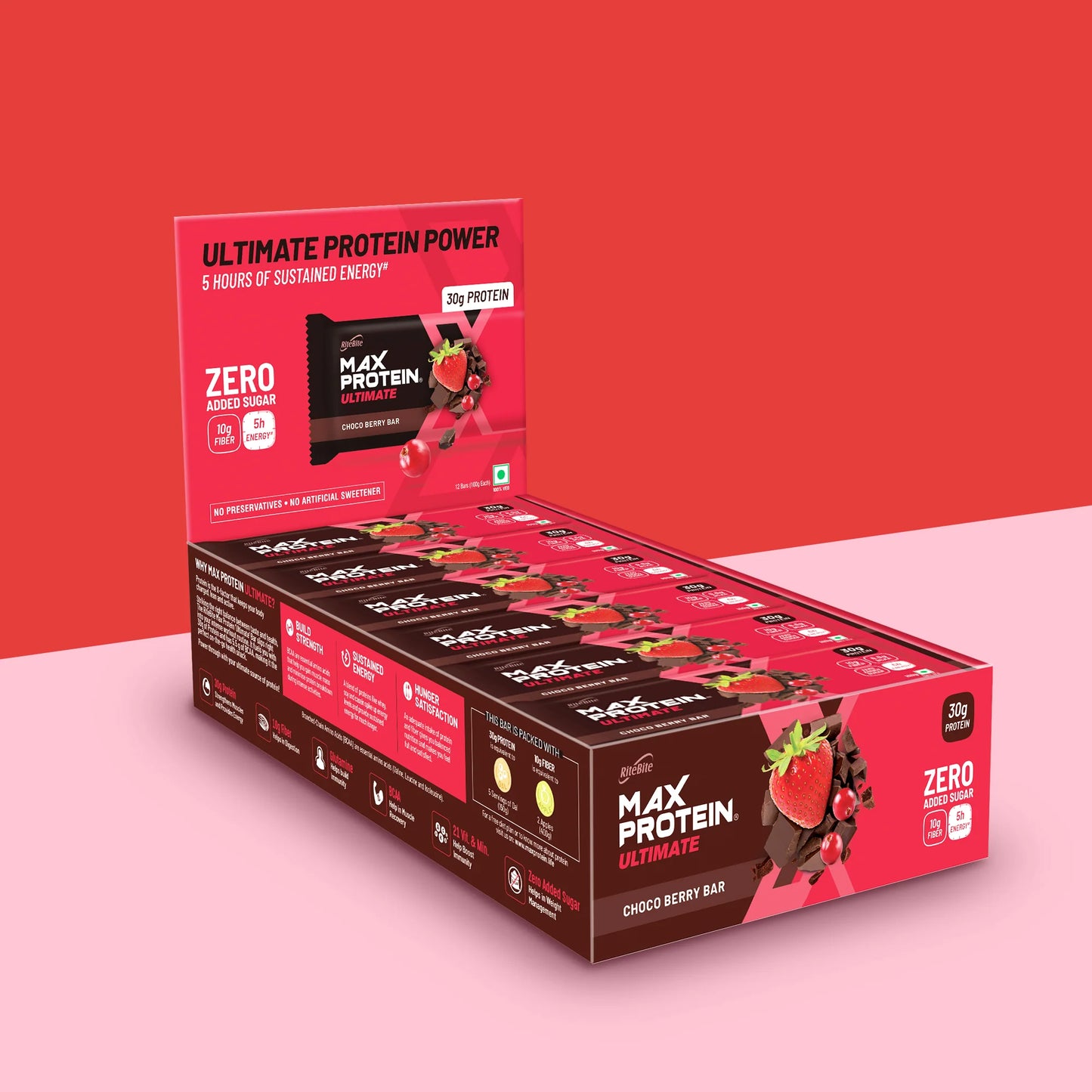 Max Protein Bar - Ultimate Choco Berry