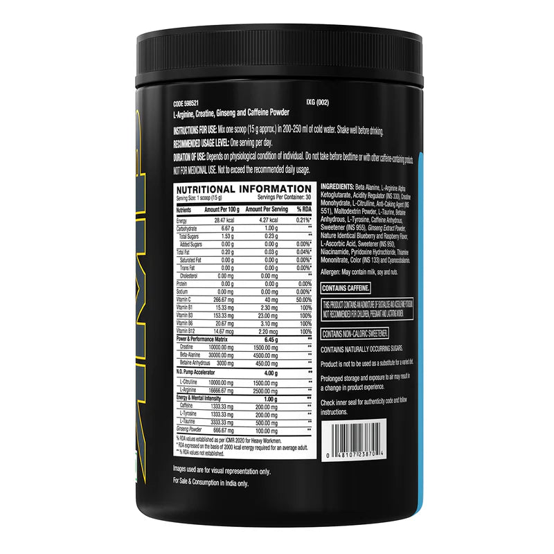 GNC Complete Workout Stack For Advanced