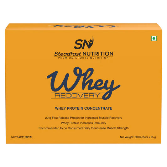 steadfast nutrition Unflavoured Whey Protein Concentrate 80%, with 20g Protein
