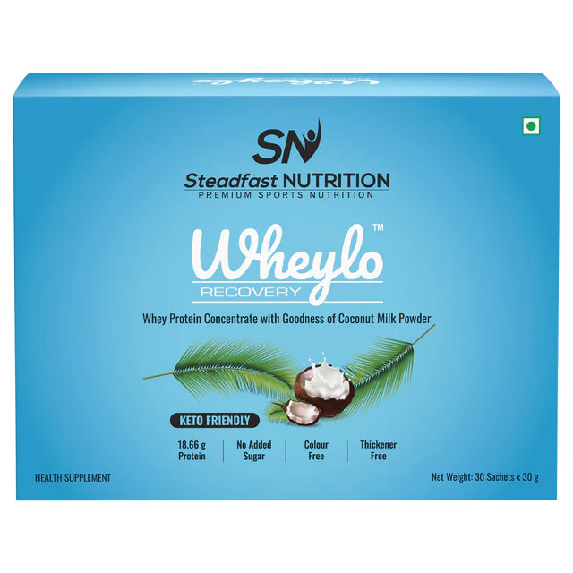 steadfast nutrition Whey Protein Concentrate with Coconut Milk Powder
