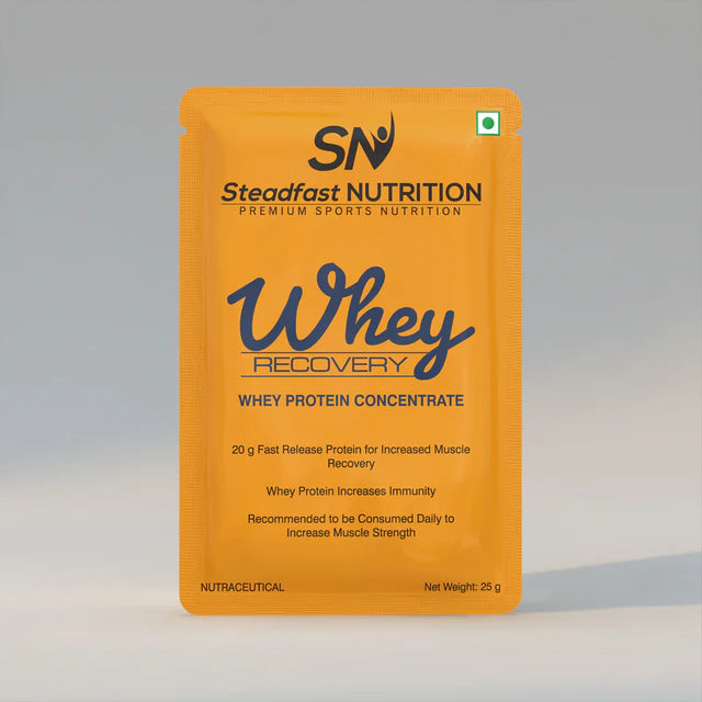 steadfast nutrition Unflavoured Whey Protein Concentrate 80%, with 20g Protein