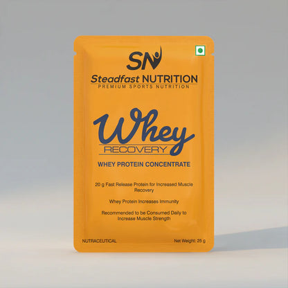 steadfast nutrition Unflavoured Whey Protein Concentrate 80%, with 20g Protein