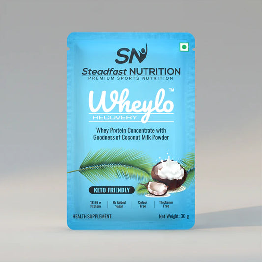 steadfast nutrition Whey Protein Concentrate with Coconut Milk Powder