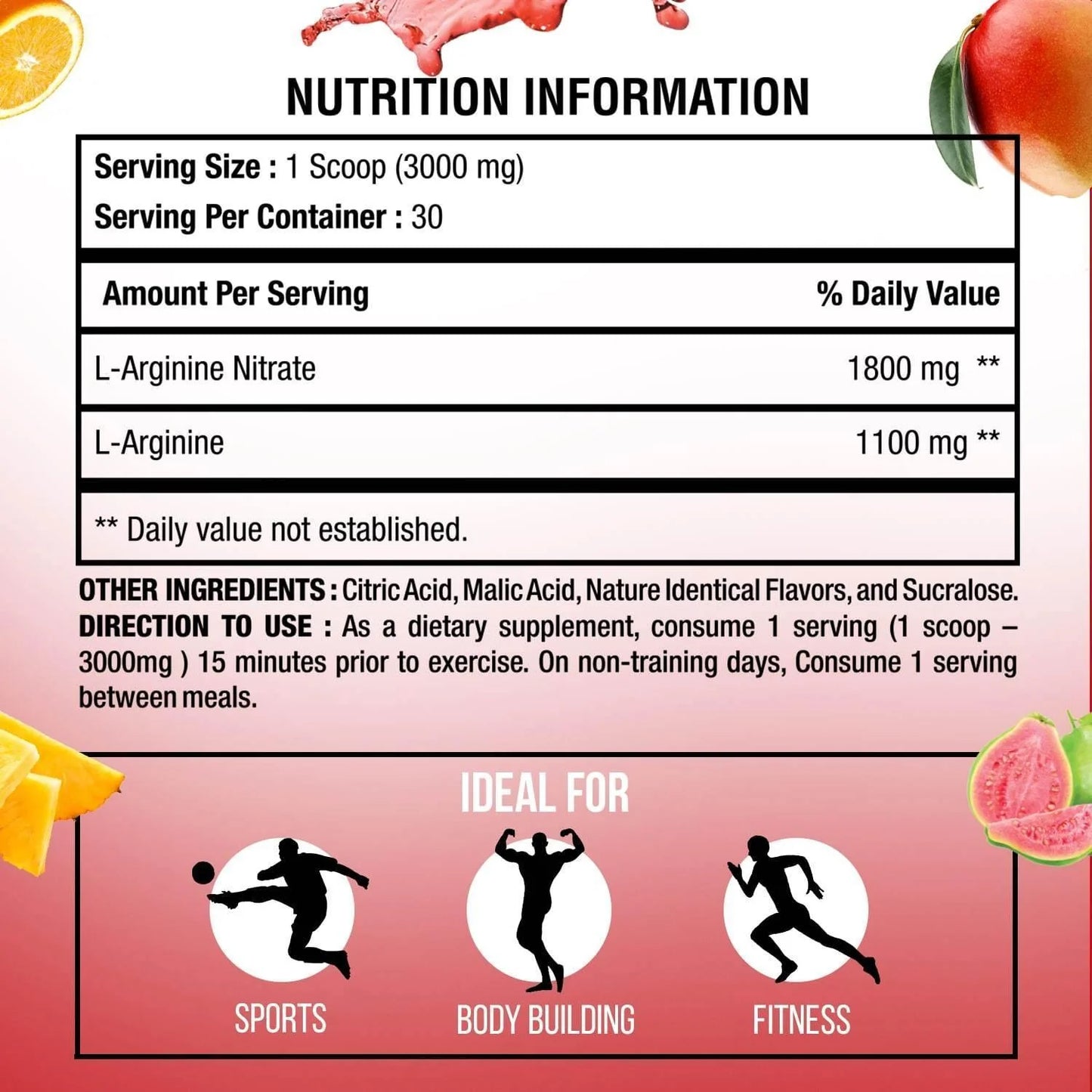 Bigmuscles L-Arginine PMP Powder
