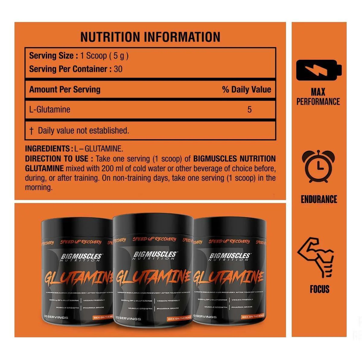 Bigmuscles  Glutamine