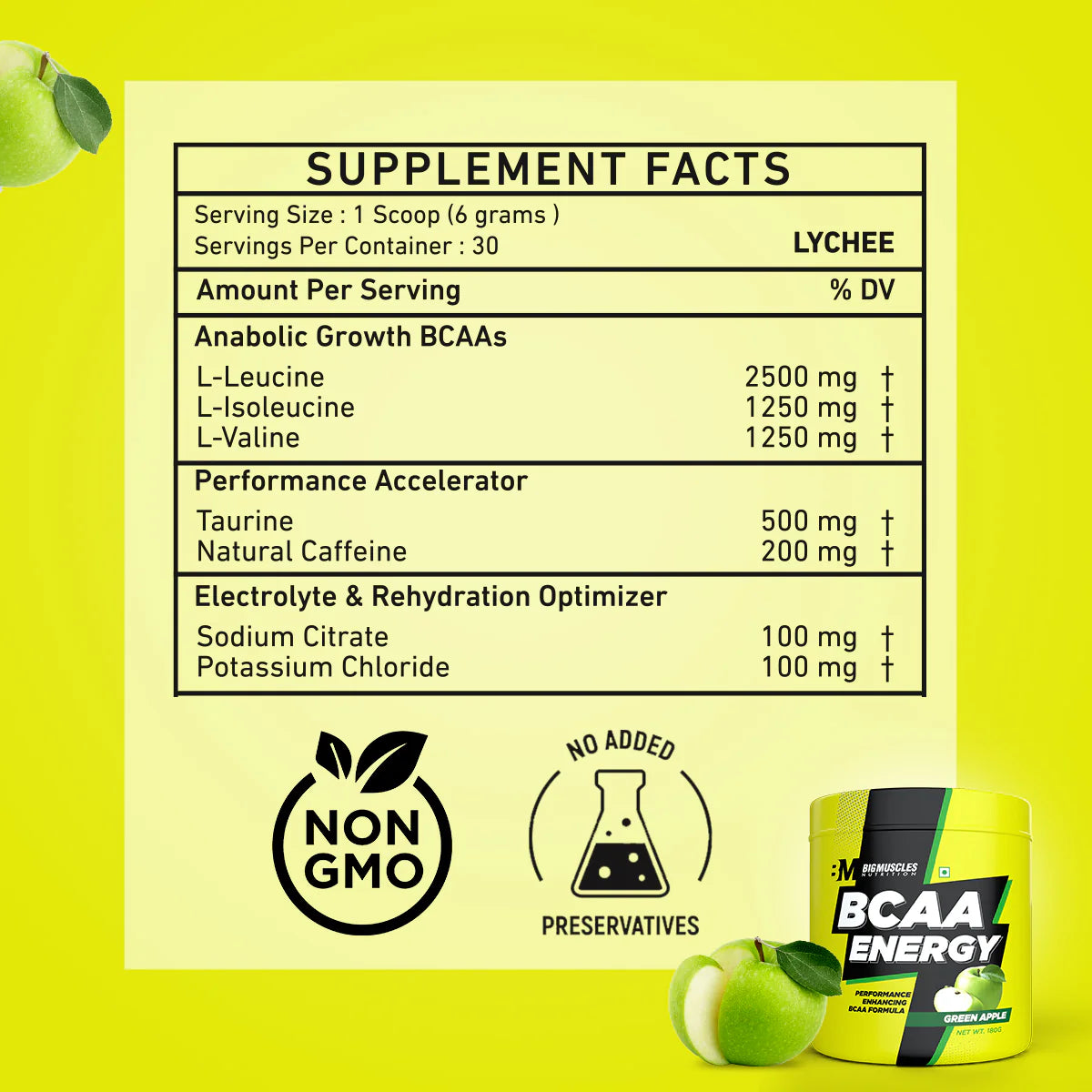 Bigmuscles BCAA ENERGY