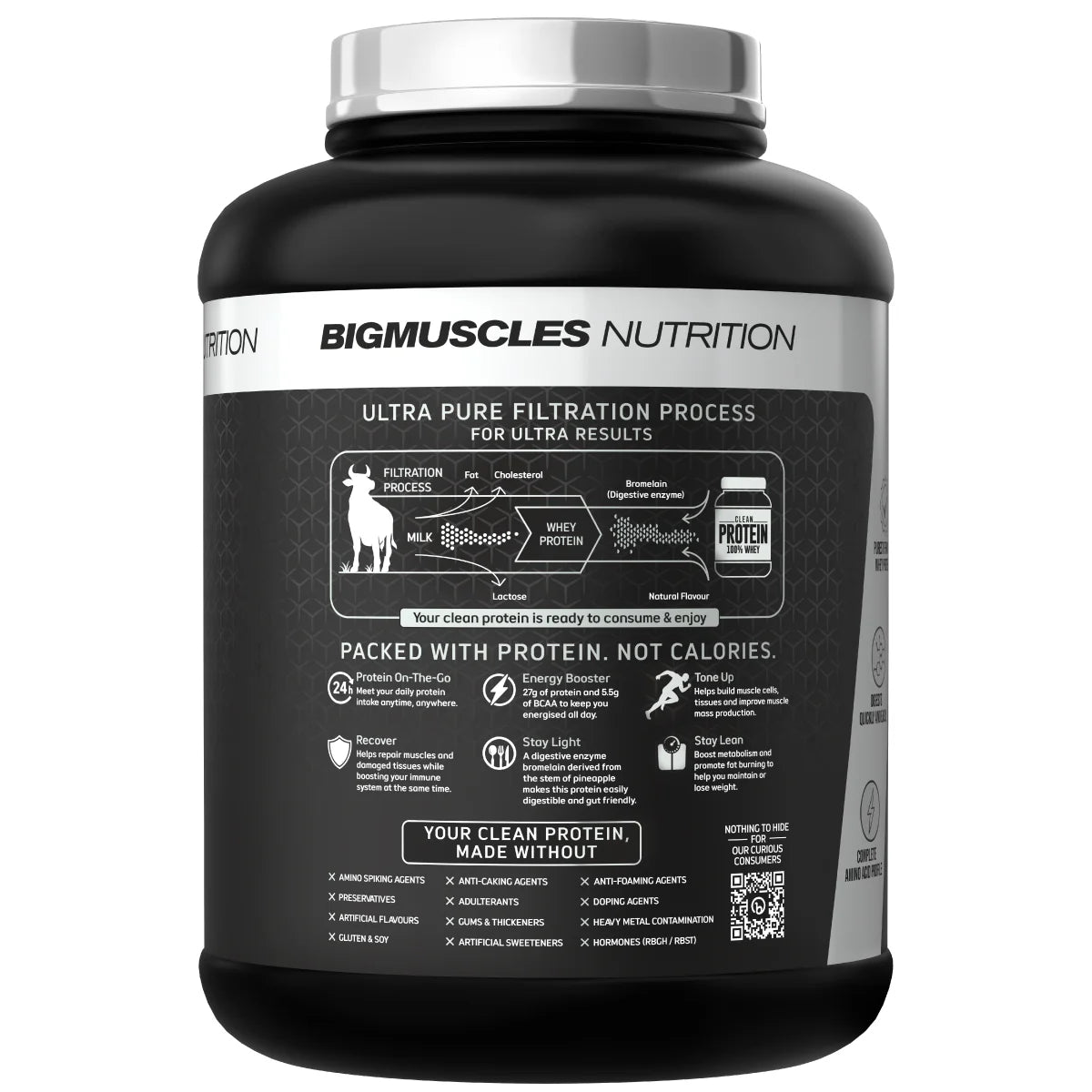Bigmuscles Clean Protein | 100% WHEY