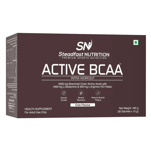 steadfast nutrition BCAA 5000mg 2:1:1 for Muscle Growth, Repair and Recovery