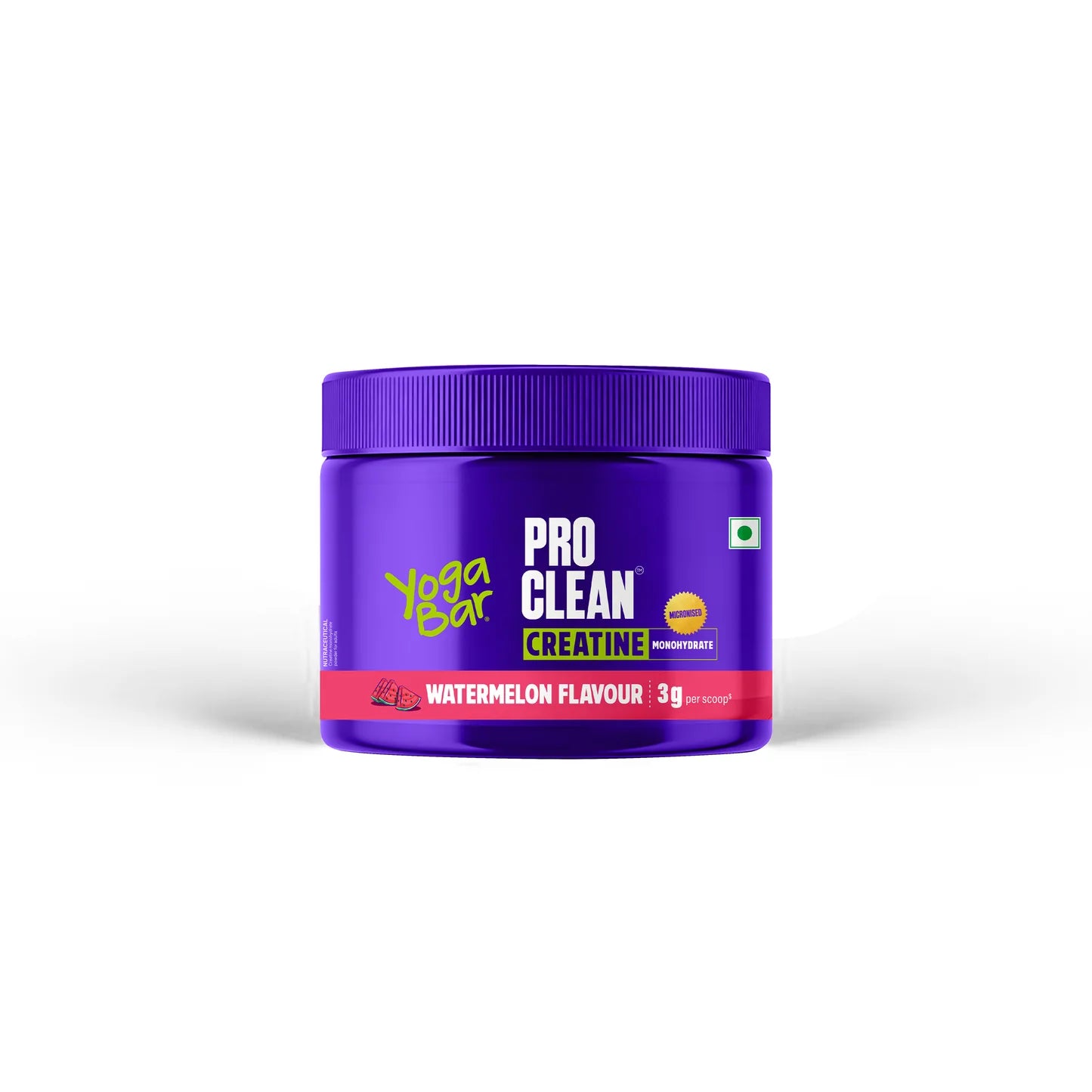 YogaBar Micronised Creatine Monohydrate - Watermelon - 3g per scoop 114g