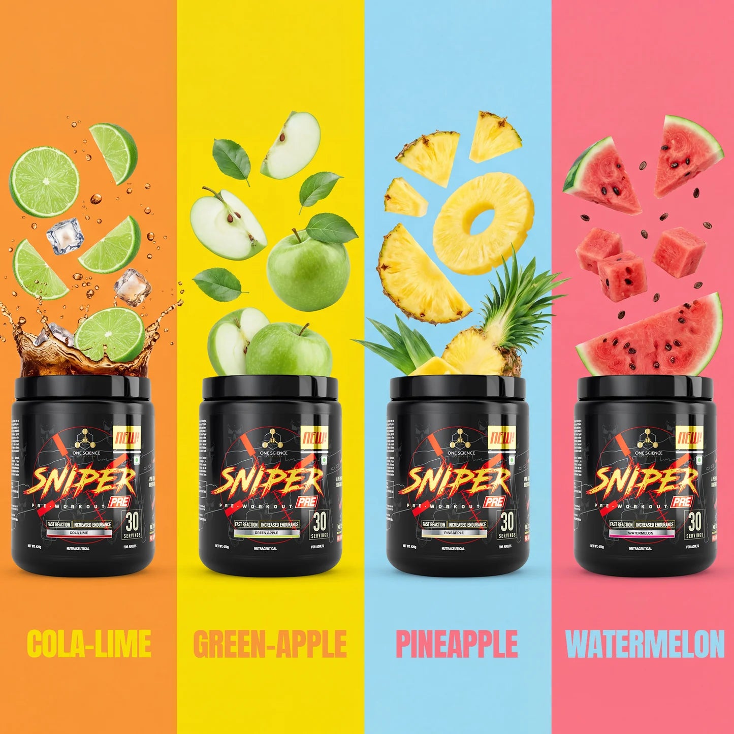 One Science SNIPER Pre-Workout 420g