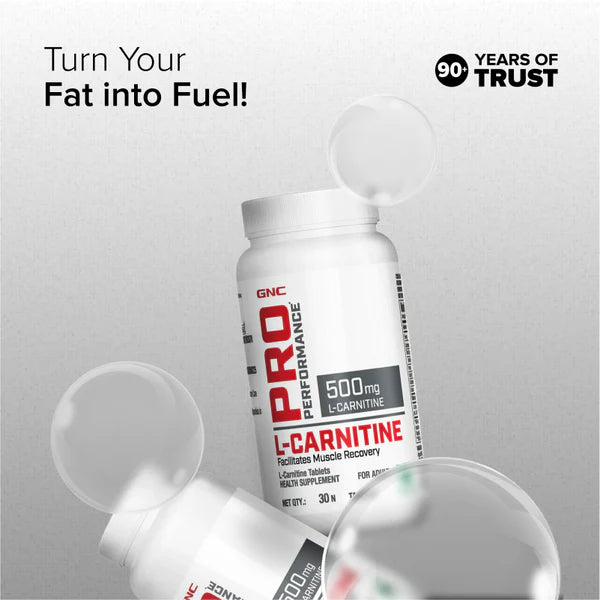 GNC Pro Performance L-Carnitine Tablets 500mg