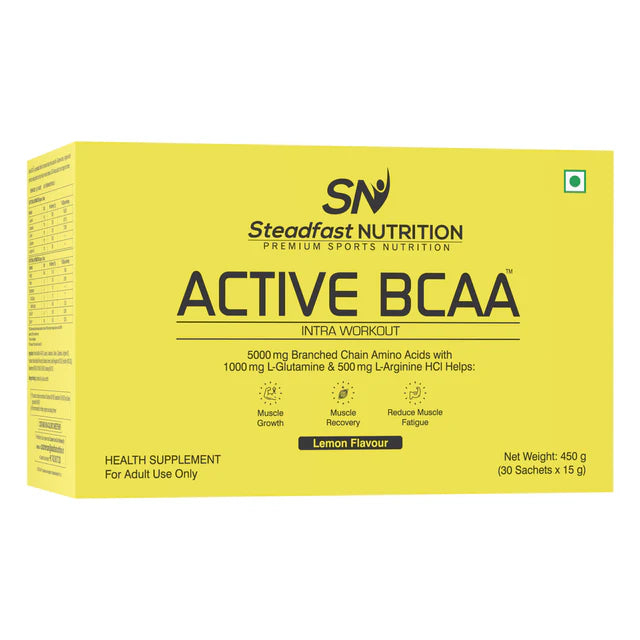 steadfast nutrition BCAA 5000mg 2:1:1 for Muscle Growth, Repair and Recovery