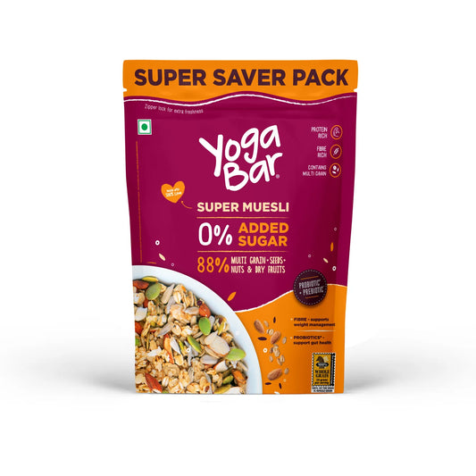 YogaBar No Added Sugar Muesli 700g