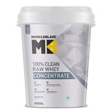 MuscleBlaze 100% Clean Raw Whey Protein Concentrate