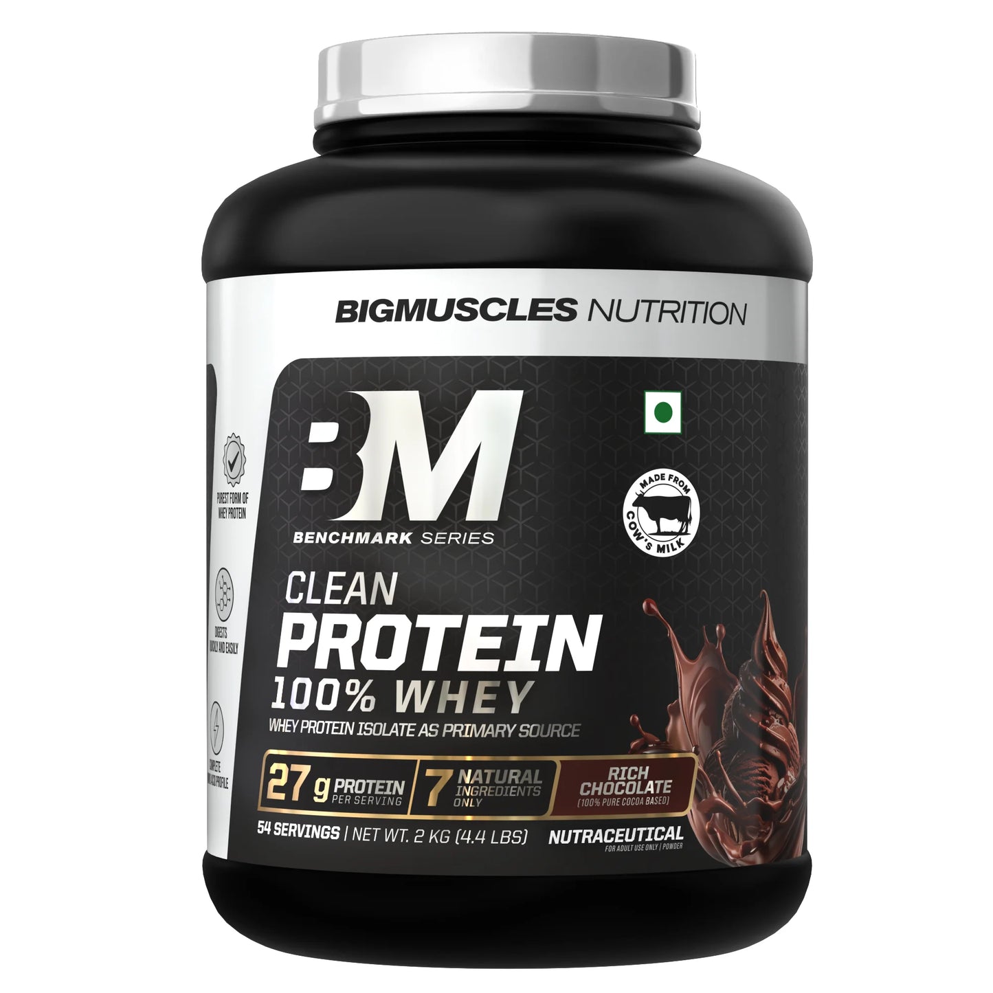 Bigmuscles Clean Protein | 100% WHEY