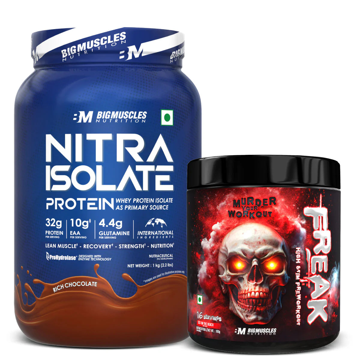 Bigmuscles Nitra Isolate + Freak