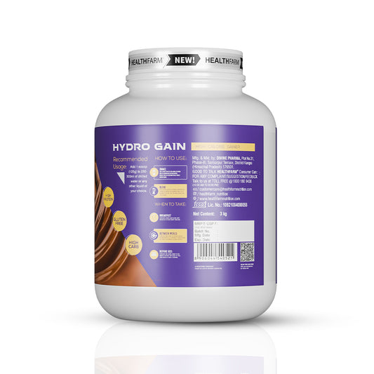 Healthfarm Hydro Gain | High-Protein Mass Gainer