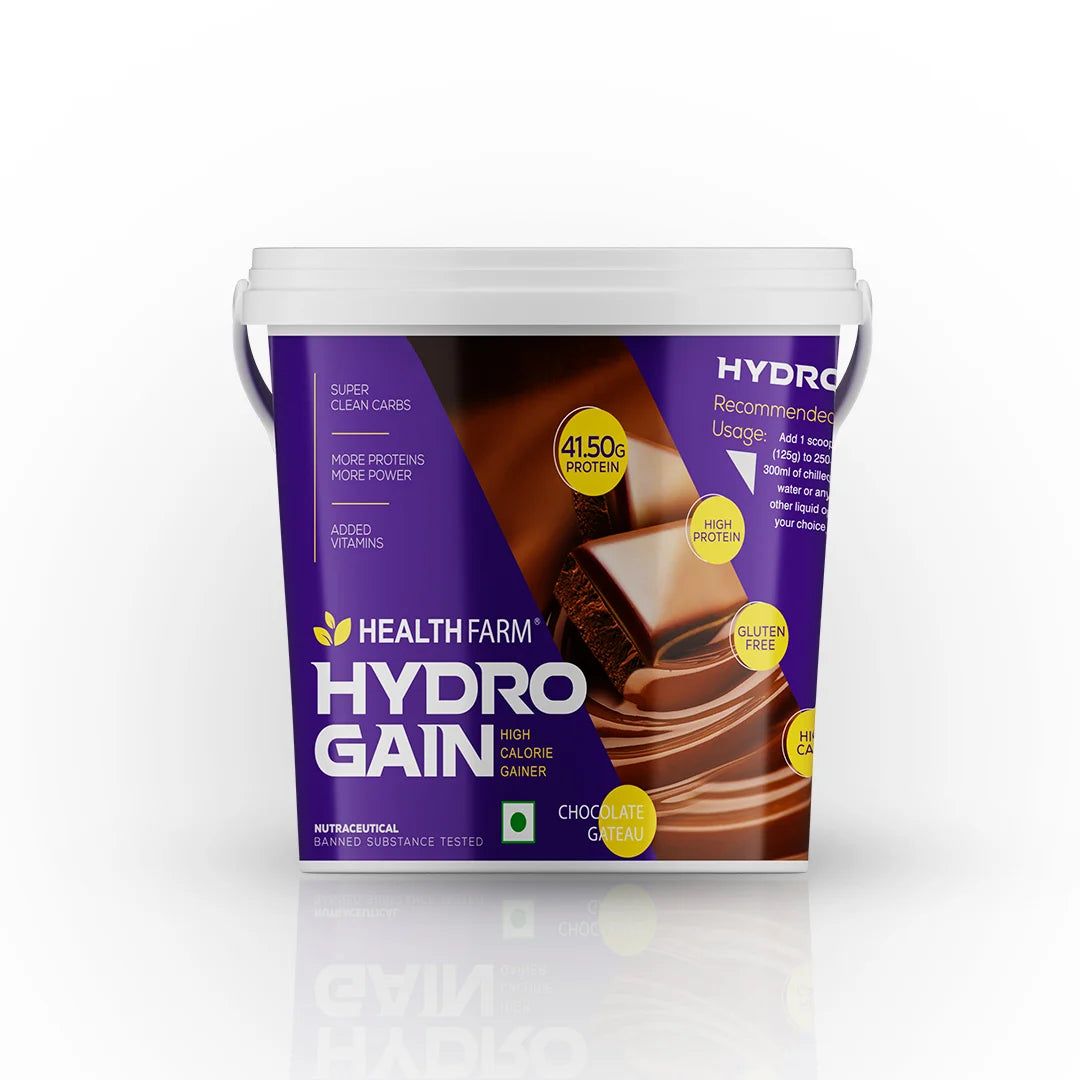 Healthfarm Hydro Gain | High-Protein Mass Gainer