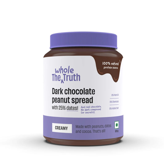 The Whole Truth Dark Chocolate Peanut Butter - Creamy & Natural