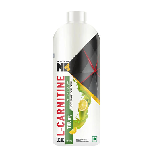 MuscleBlaze Liquid L-Carnitine 1100mg | Boost Fat Burn & Energy