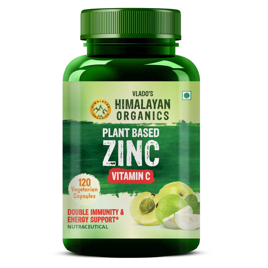 Vlado’s Himalayan Organics Zinc + Vitamin C | Immunity Boost