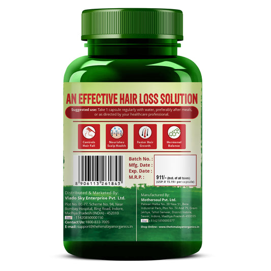Vlado’s Himalayan Organics Plant-Based DHT Blocker | Nettle