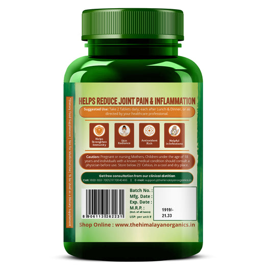 Curcumin 1500mg with Bioperine | Vlado’s Organics