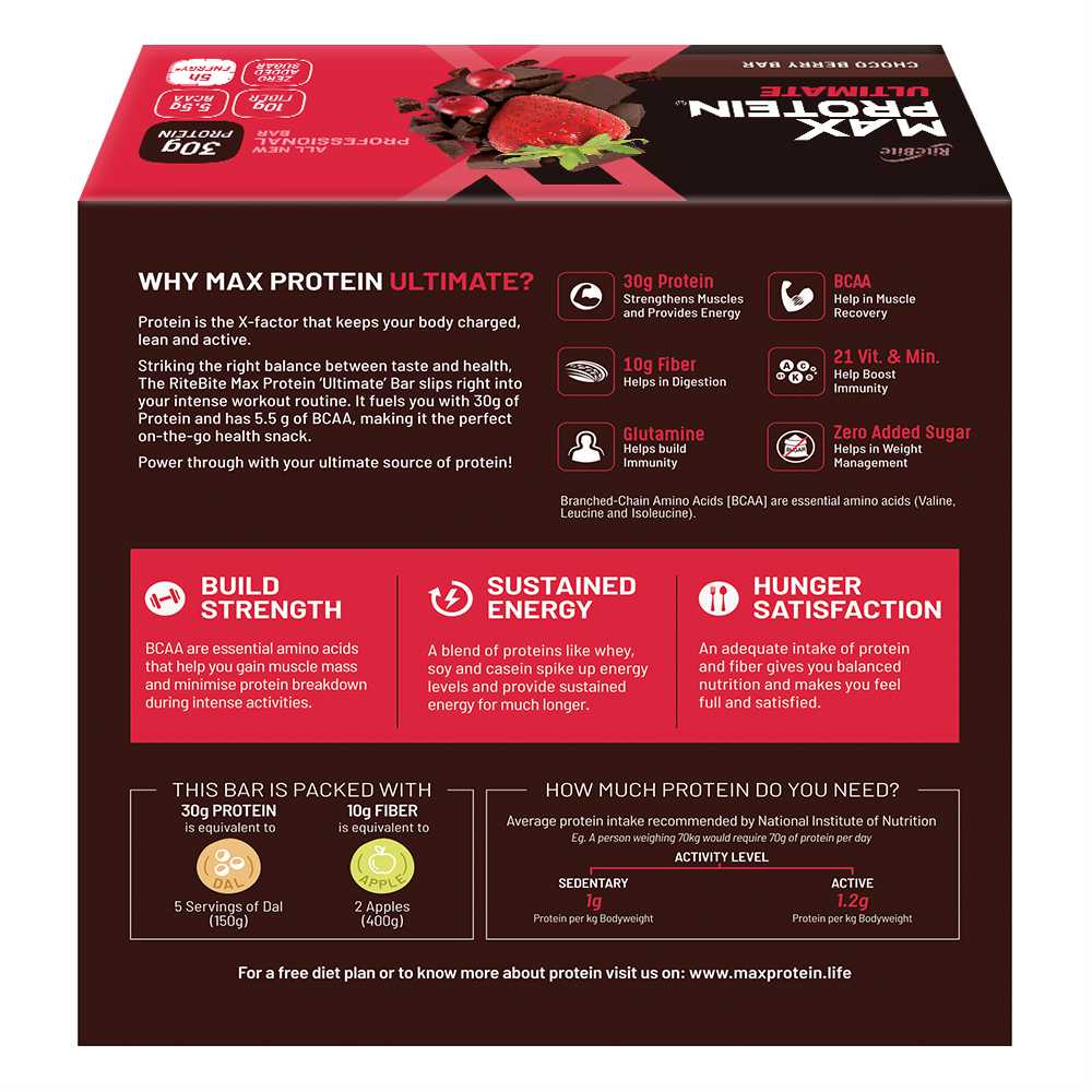 RiteBite Max Protein Ultimate Choco Berry