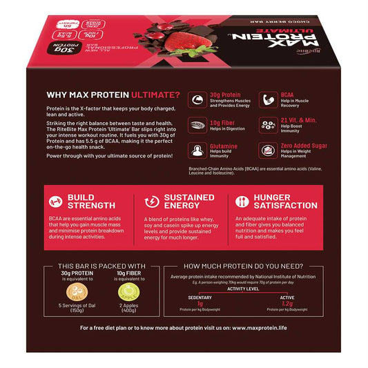 RiteBite Max Protein Ultimate Choco Berry