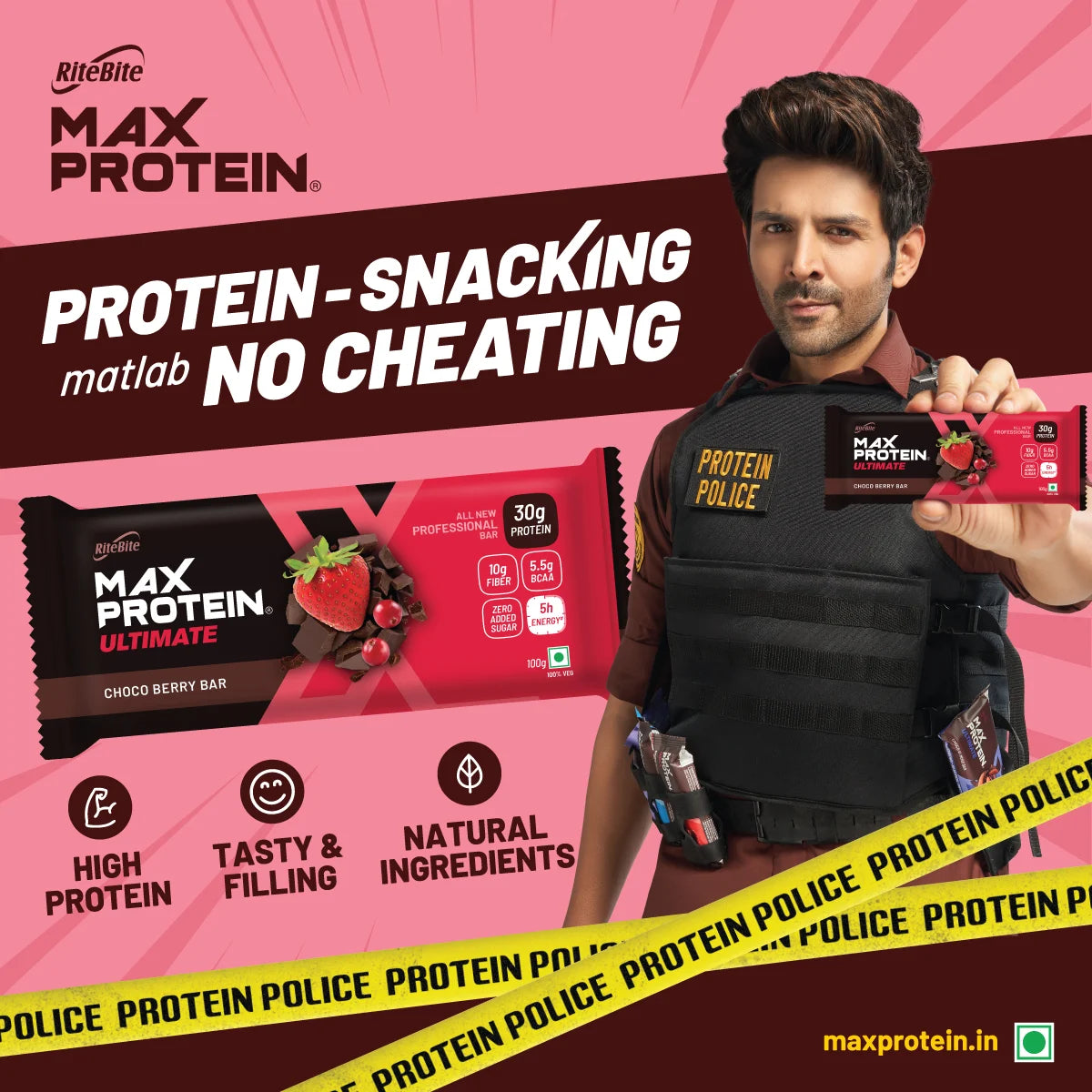 RiteBite Max Protein Ultimate Choco Berry