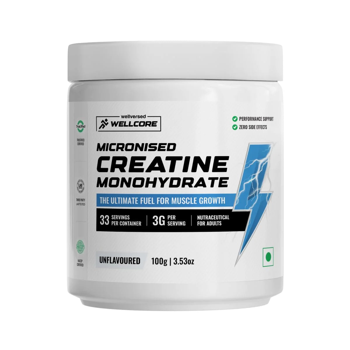 Wellcore Micronised Creatine Monohydrate | Pure Strength Boost
