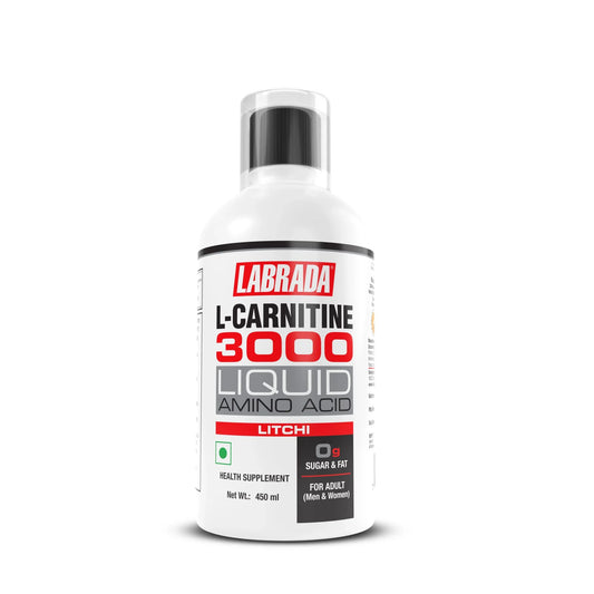 Labrada L-Carnitine Liquid 3000mg | Double Strength Formula