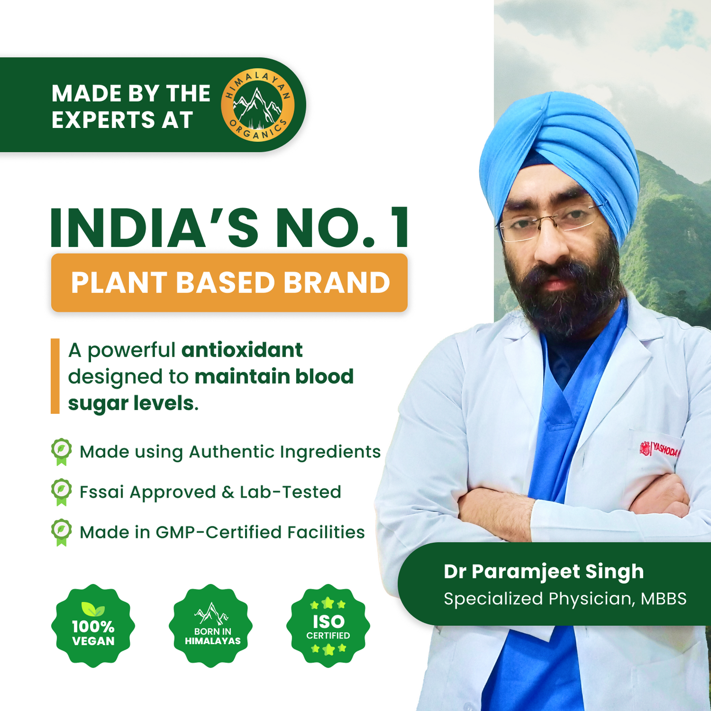 Alpha Lipoic Acid 300mg | Vlado’s Himalayan Organics