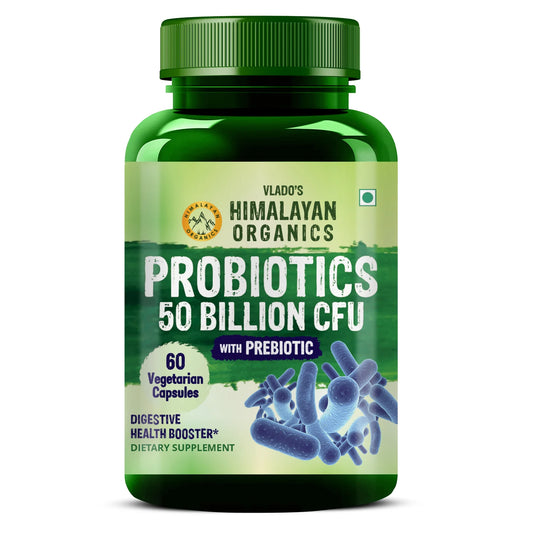 Vlado’s Himalayan Organics Probiotics | 50B CFU & Prebiotics