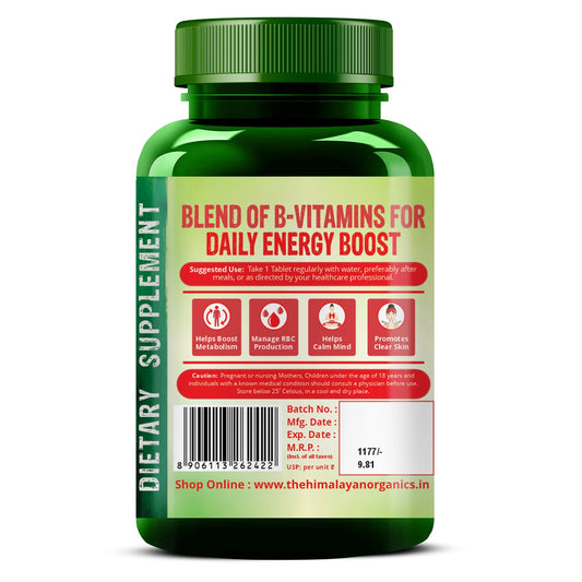 Vlado's Himalayan Organics B-Complex | Cognitive & Energy Boost
