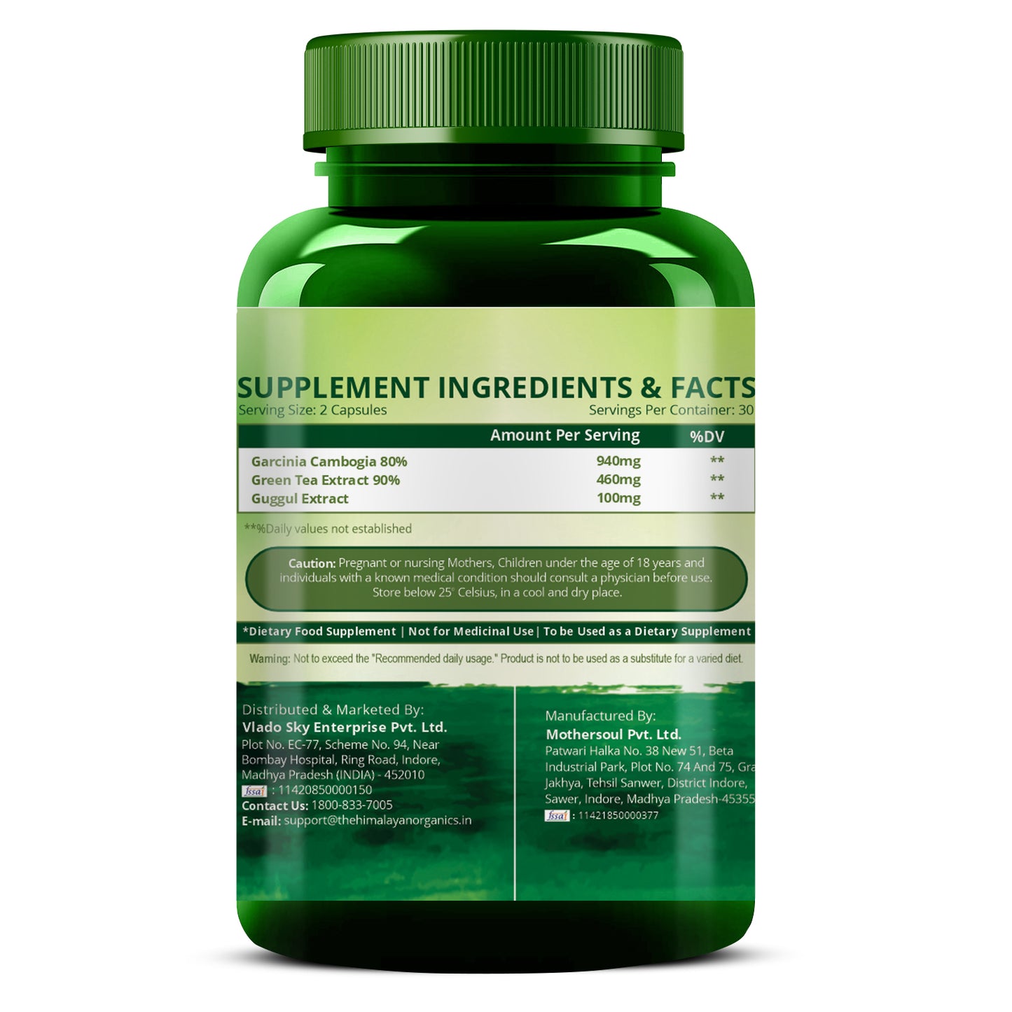 Vlado’s Himalayan Organics Garcinia Cambogia | Weight Control