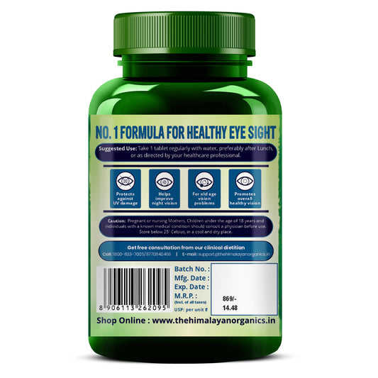 Vlado's Himalayan Organics Eye Care with Lutemax 2020